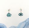 Boucles d'oreilles en verre "Perles" - Floriane Lataille