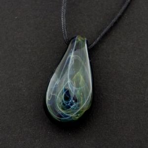 Bijou en verre - Pendentif "Volutes" - Arnaud Kornheiser