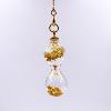 Pendentif en verre "Sablier d'Or" - Adrian Colin