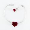 Bracelet en verre de Murano "Joli Coeur" - Floriane Lataille