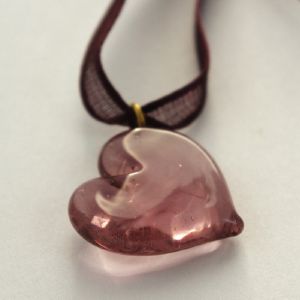 Bijou en verre "Coeur de Verre" - Floriane Lataille
