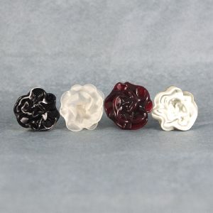 Bagues en verre "Roses", Pascal Philibert