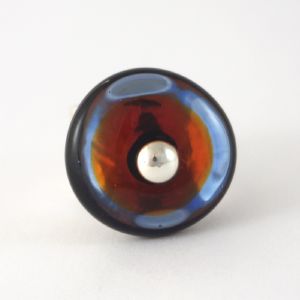 Bague en verre "Bulle" - Valérie Vayre