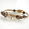 Bijou en verre - Bracelet "Aurore" beige- SaraBartko