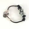 Bijou en verre - Bracelet "Aurore" anthracite - SaraBartko